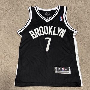 Adidas Black Brooklyn Basketball Jersey